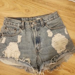 Levis Jean Shorts